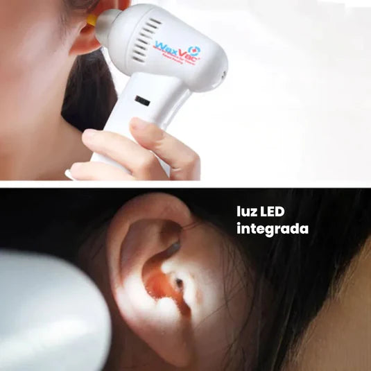 Limpiador de oídos con luz